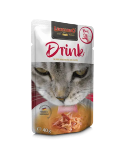 Leonardo Gatto Drink con Manzo Busta 40 gr