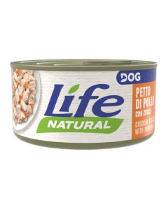 Life Dog Natural Cane Adult Pollo con Zucca Lattina 90 gr