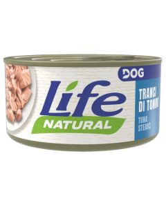 Life Dog Natural Cane Adult Tranci di Tonno Lattina 90 gr