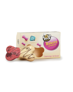 Lolo Pets Snack Cane Mini Torta ai Frutti di Bosco "Auguri" 40 gr