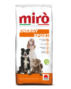 Mirò Cane Adult Energy Sport Manzo e Pollo Crocchette 20 kg