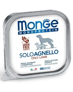 Monge Monoproteico Cane Paté Solo Agnello 150 gr