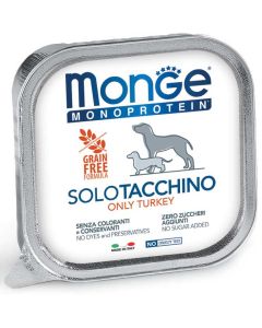 Monge Monoproteico Cane Paté Solo Tacchino 150 gr