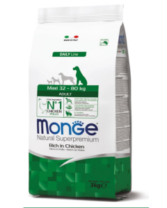 Monge Superpremium Cane Adult Maxi al Pollo Crocchette