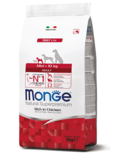 Monge Superpremium Cane Adult Mini al Pollo Crocchette