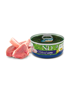 Farmina N&D Natural Gatto Adult Agnello Lattina 140 gr