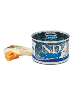 Farmina N&D Ocean Cane Adult Merluzzo Lattina 140 gr