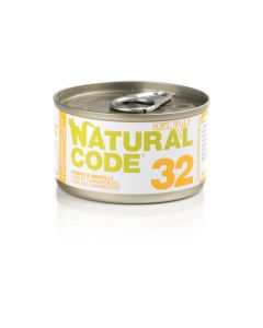 Natural Code 32 Gatto Adulto Tonno e Mirtilli in Jelly Lattina 85 gr