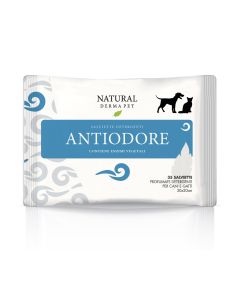 Natural Derma Pet Salviette Antiodore - Confezione da 35 pezzi