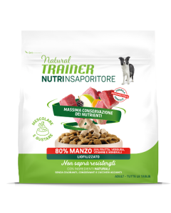 Natural Trainer Cane Adult Nutrinsaporitore Manzo 120 gr