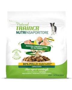 Natural Trainer Cane Adult Nutrinsaporitore Pollo 120 gr