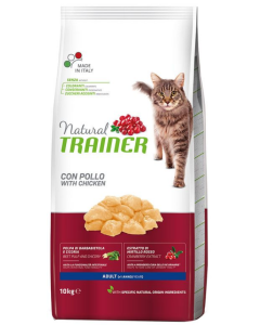 Natural Trainer Gatto Adult con Pollo Fresco Crocchette