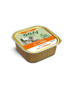 Oasy Cane Adult Patè con Pollo Vaschetta 150 gr