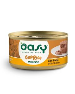 Oasy Caprice Gatto Adulto Mousse con Pollo Lattina 85 gr