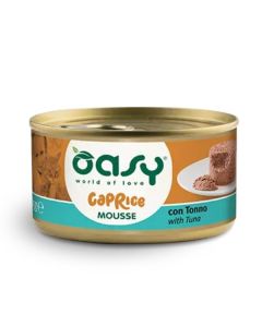 Oasy Caprice Gatto Adulto Mousse con Tonno Lattina 85 gr