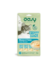 Oasy Creamy Snack Gatto Mousse di Tonno 4x15 gr