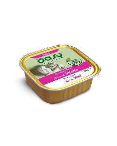 Oasy Gatto Adulto Patè con Vitello Vaschetta 100 gr