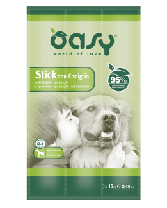 Oasy Snack Cane Stick con Coniglio 36 gr