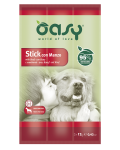 Oasy Snack Cane Stick con Manzo 36 gr