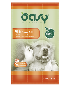 Oasy Snack Cane Stick con Pollo 36 gr