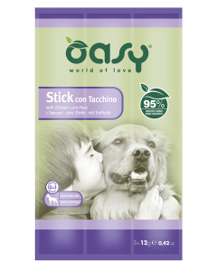 Oasy Snack Cane Stick con Tacchino 36 gr