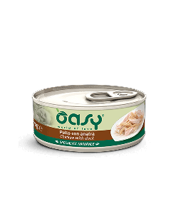 Oasy Specialità Naturale Gatto Adulto Pollo con Anatra Lattina 70 gr