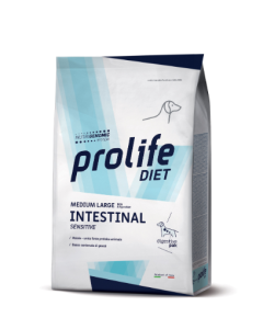 Prolife Diet Cane Medium Large Intestinal Sensitive Monoproteico Maiale Crocchette 2 kg