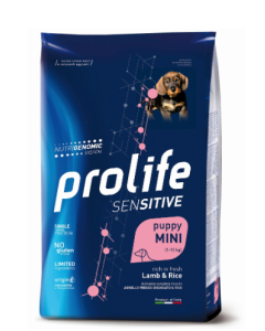 Prolife Sensitive Cane Puppy Mini Monoproteico Agnello Crocchette