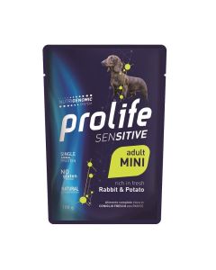 Prolife Sensitive Cane Adult Mini Coniglio con Patate Busta 100 gr