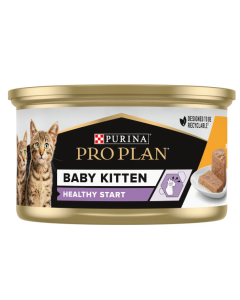 Purina Pro Plan Gatto Baby Kitten Healthy Start Pollo Mousse Lattina 85 gr