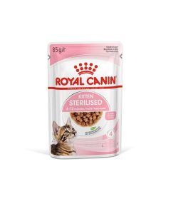 Royal Canin Kitten Sterilizzato Bocconcini in Salsa Busta 85 gr 