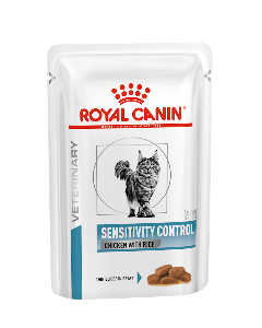 Royal Canin V-Diet Gatto Adult Sensitivity Control Fettine in Salsa Gravy Busta 85 gr