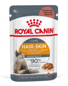 Royal Canin Gatto Adult Hair e Skin Care Fettine in Salsa Gravy Busta 85 gr