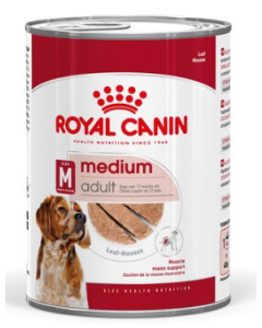 Royal Canin Cane Medium Adult Mousse Lattina 410 gr