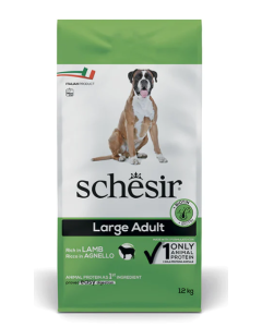 Schesir Cane Adult Large con Agnello Crocchette 12 kg