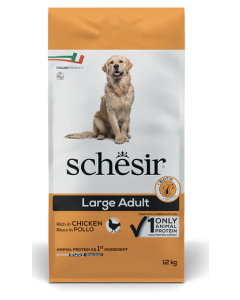 Schesir Cane Adult Large con Pollo Crocchette 12 kg