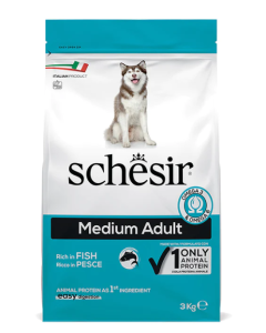 Schesir Cane Adult Medium con Pesce Crocchette