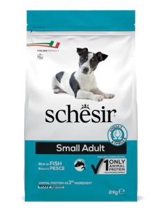 Schesir Cane Adult Small con Pesce Crocchette