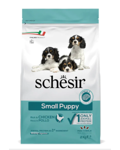 Schesir Cane Puppy Small Pollo Crocchette