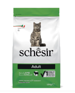 Schesir Gatto Adult con Agnello Crocchette 1,5 kg