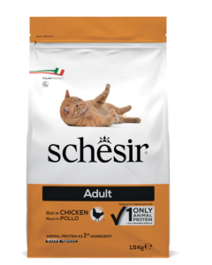 Schesir Gatto Adult con Pollo Crocchette 