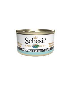 Schesir Gatto Adulto Tonnetto con Orata in Gelatina Lattina 85 gr