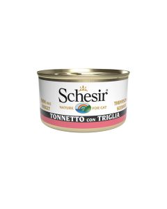 Schesir Gatto Adulto Tonnetto con Triglia in Gelatina Lattina 85 gr