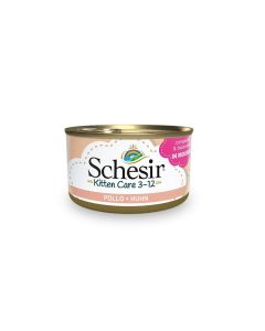 Schesir Gatto Kitten Pollo in Mousse Lattina 85 gr