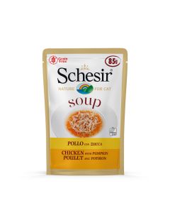 Schesir Gatto Soup Pollo con Zucca Busta 85 gr