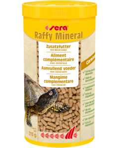 Sera Raffy Mineral per Carenze Nutrizionali di Tartarughe Acquatiche 215 gr