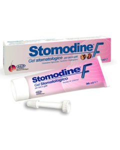 iCF Stomodine F Cane e Gatto Gel Stomatologico 30 ml