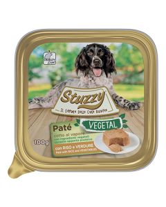 Stuzzy Cane Adult Patè Vegetal con Riso e Verdure Vaschetta 100 gr