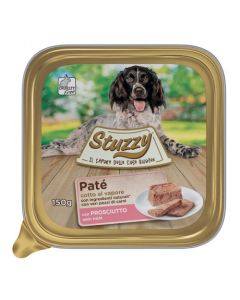 Stuzzy Cane Adult Patè con Prosciutto Vaschetta 150 gr