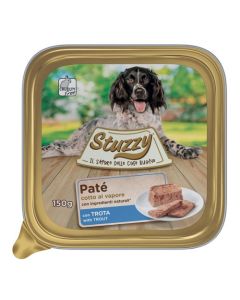 Stuzzy Cane Adult Patè con Trota Vaschetta 150 gr